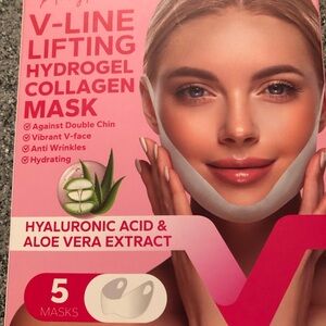 V-Line Lifting Hydrogel Collagen Mask - Pink